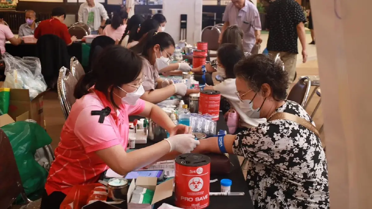 พิกัด คาราวานตรวจสุขภาพฟรีล้านคน มีนาคม 2569 กรุงเทพมหานคร