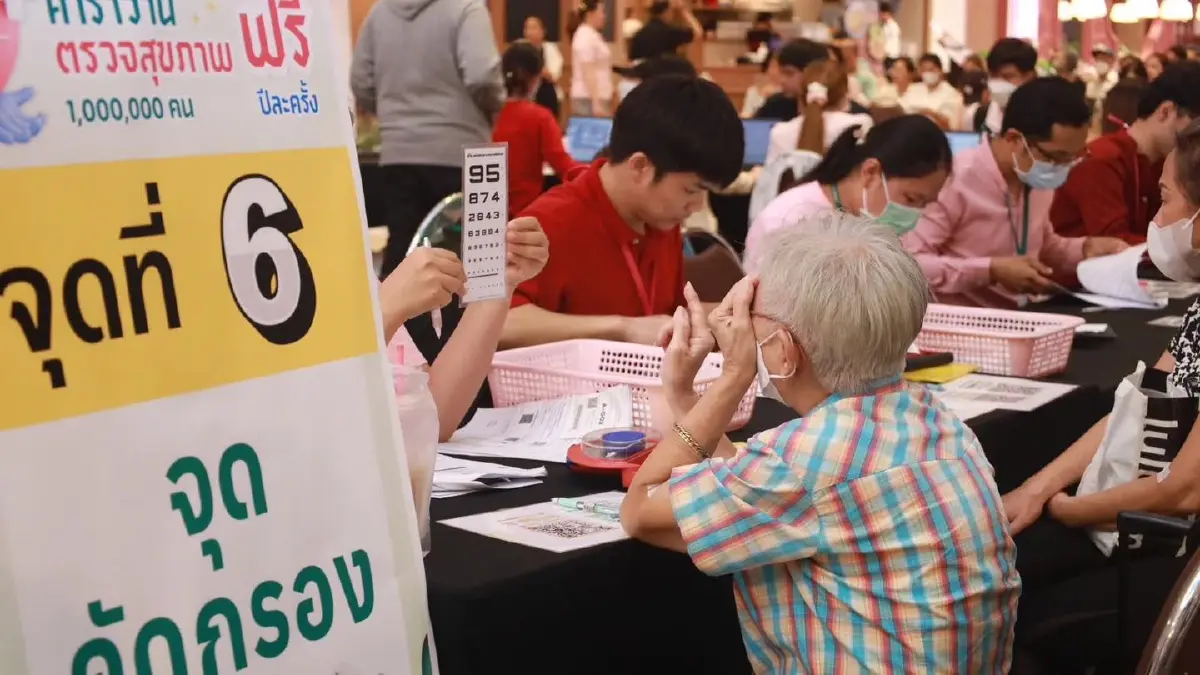 กทม. เปิดจุดตรวจสุขภาพฟรี 1 ล้านคน เช็กพิกัดตลอดเดือน มี.ค. 69