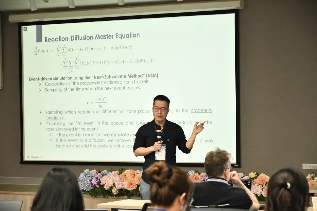 'Geant4-DNA International Tutorial'ครั้งแรกในประเทศไทย