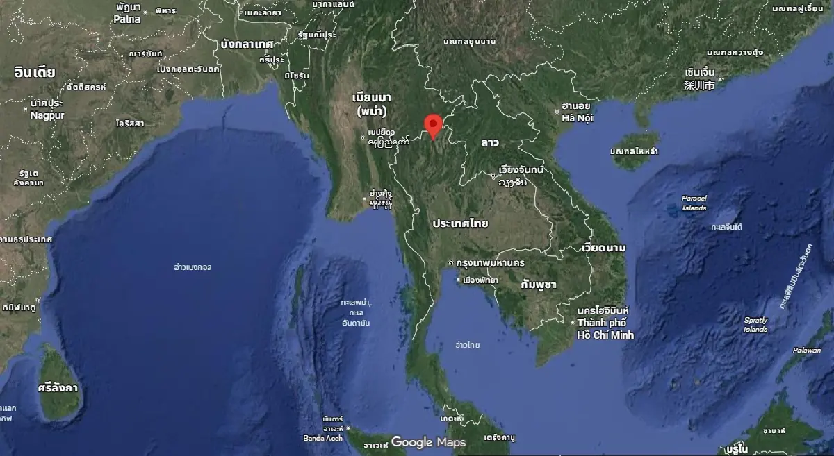 พบแผ่นดินไหวเชียงราย อ.แม่สรวย แรงสั่นสะเทือน รับรู้ไกลหลายอำเภอ