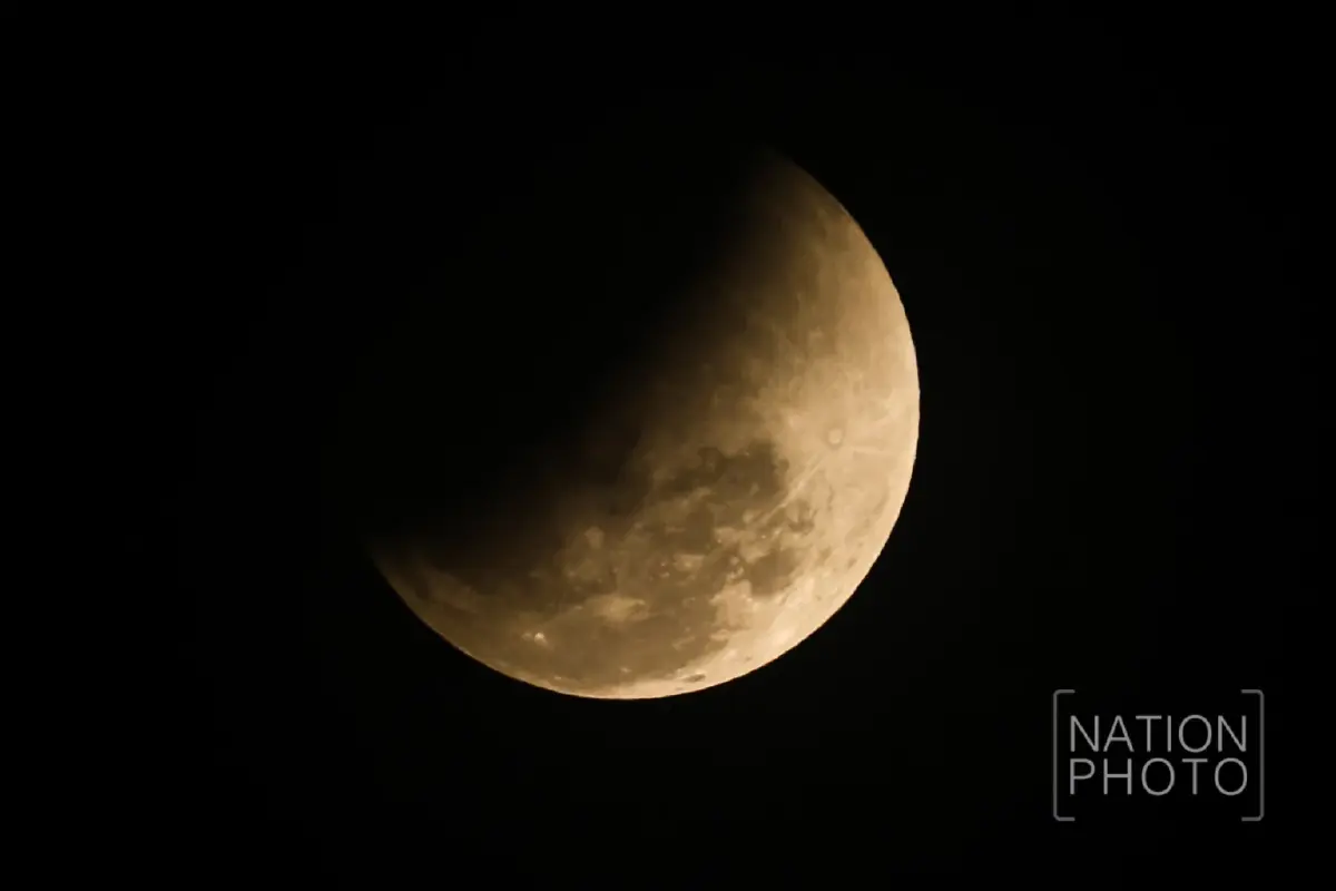 ชมภาพปรากฏการณ์ 'จันทรุปราคาเต็มดวง' วันมาฆบูชา 3 มีนาคม 2569