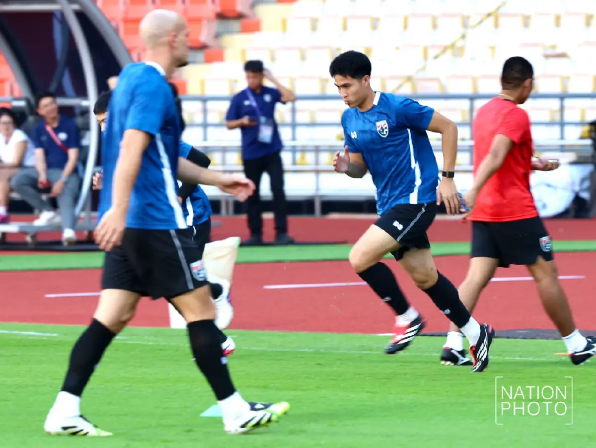 ซ้อมมื้อสุดท้าย! ไทยเตรียมดวลเติร์กเมนิสถาน เงื่อนไขเดียว 'ต้องชนะ'