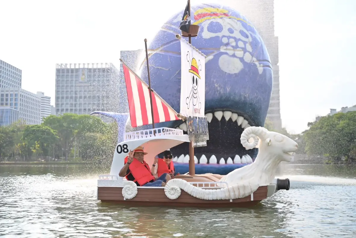 เนรมิตสวนลุมพินีสู่โลก One Piece ต้อนรับซีรีส์ภาคใหม่ ‘วันพีซ : มุ่งหน้าสู่แกรนด์ไลน์’ ของ Netflix