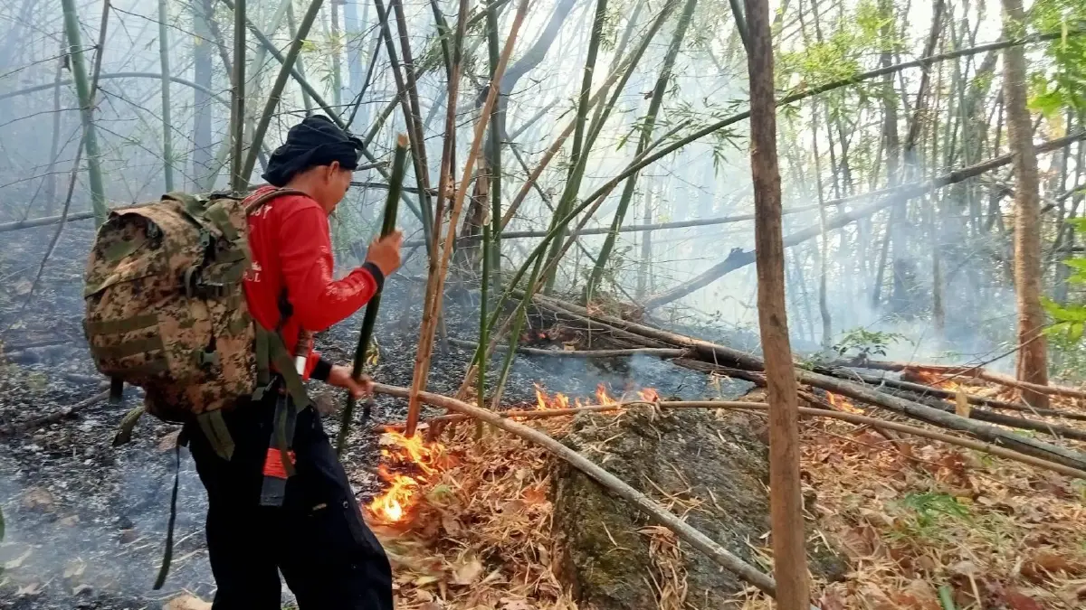 ไฟป่าลาม 'ดอยใจ' แจ้ห่ม หลังดาวเทียมชี้เป้า Hotspot 4 จุด พบเสียหายกว่า 85 ไร่