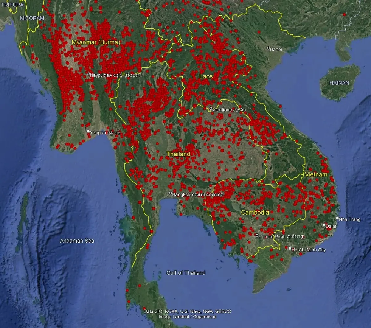 เหนือวิกฤต! จมฝุ่น PM2.5 พุ่ง 16 จว. 'ลำปาง-แพร่-ลำพูน-เชียงใหม่-ตาก' จุดความร้อนสูงสุด