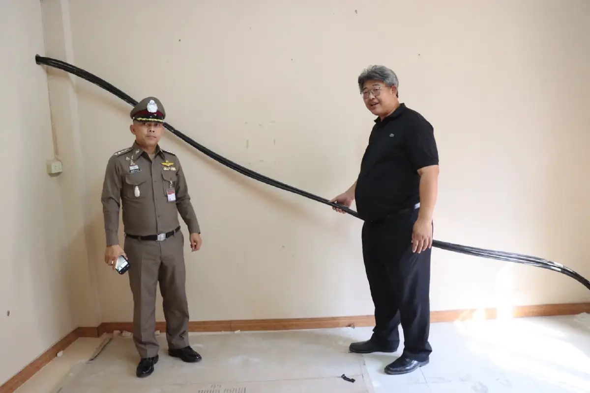 ปฏิบัติการบุกทลายเหมืองบิตคอยน์ การไฟฟ้า-ตร.ลุยเมืองนครสวรรค์