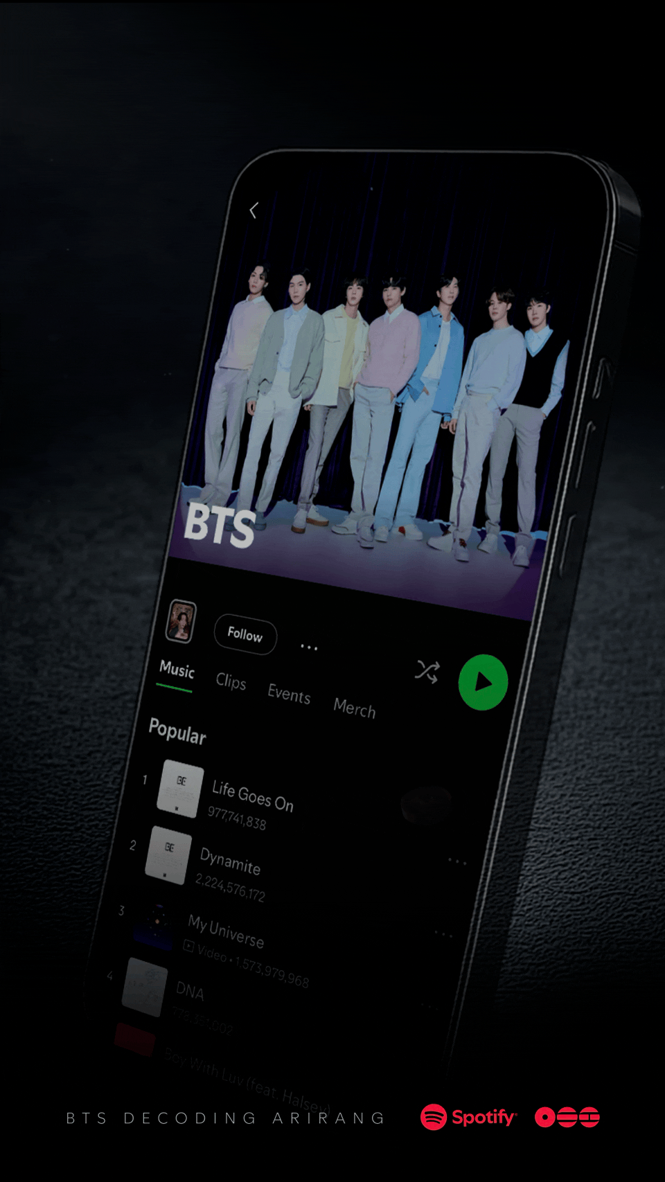 BTS ปล่อยภารกิจลับล่าไอเทมบอกใบ้เพลง 'SWIM' บน Spotify