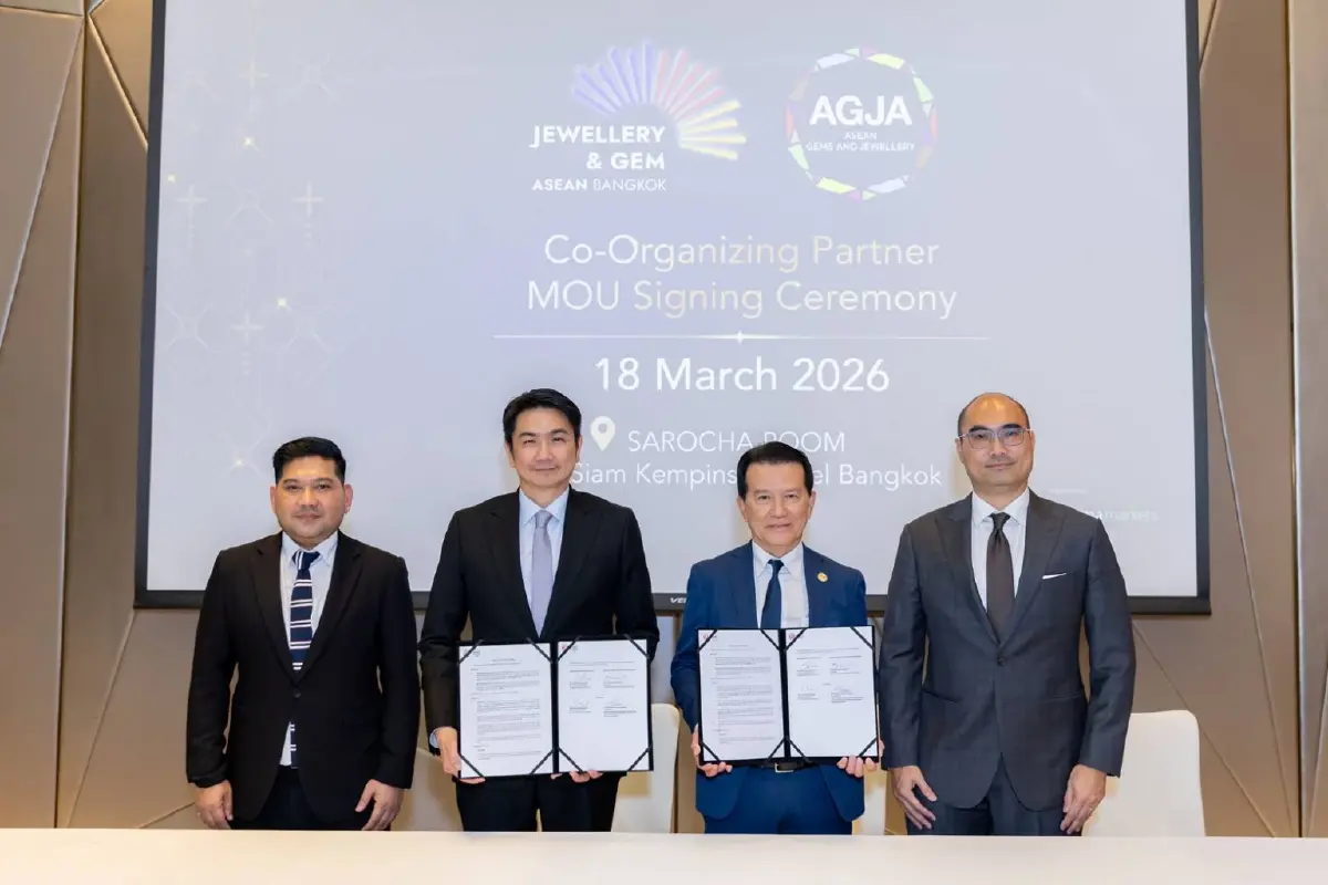 อินฟอร์มา ผนึกทัพพันธมิตร ดัน JGAB 2026 ผงาดแพลตฟอร์มอัญมณีโลก