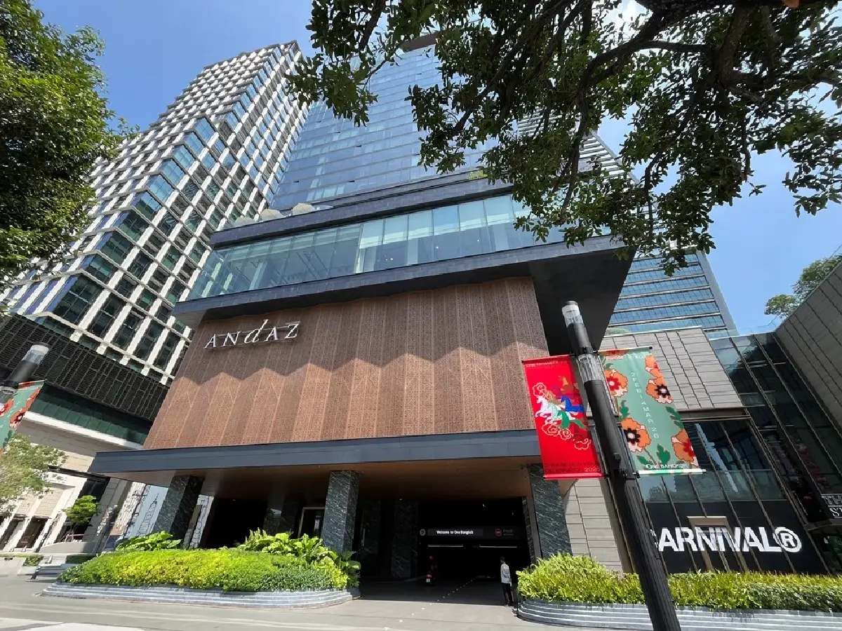 Andaz One Bangkok : ดีไซน์ ศิลปะ เสน่ห์ 'ถนนวิทยุ' ในรูปแบบโรงแรม