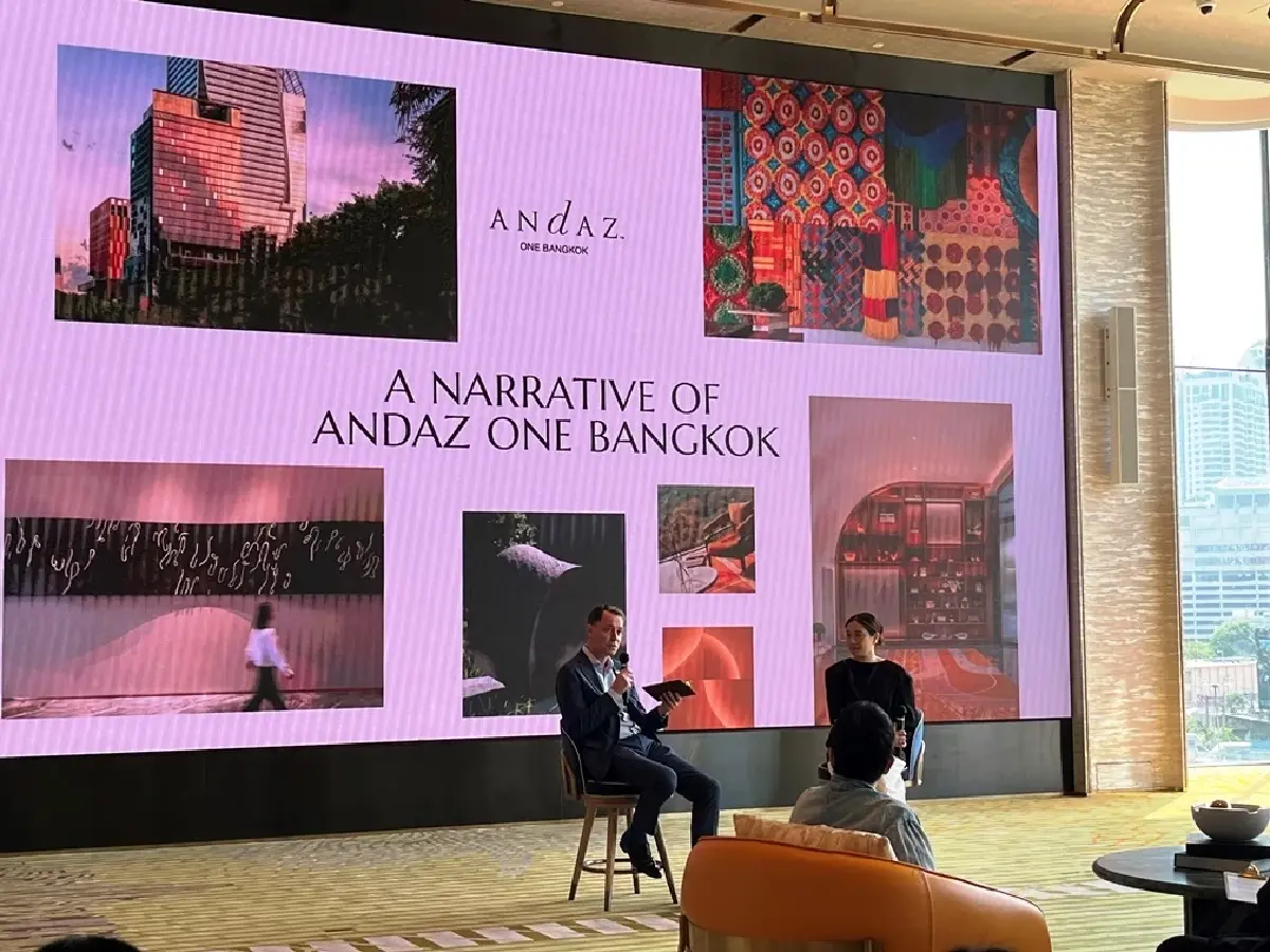 Andaz One Bangkok : ดีไซน์ ศิลปะ เสน่ห์ 'ถนนวิทยุ' ในรูปแบบโรงแรม