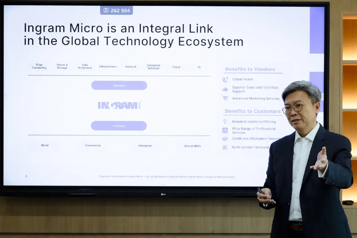 เปิดวิสัยทัศน์แม่ทัพ 'อินแกรม ไมโคร' 2569 ปีแห่ง 'AI Transformation'
