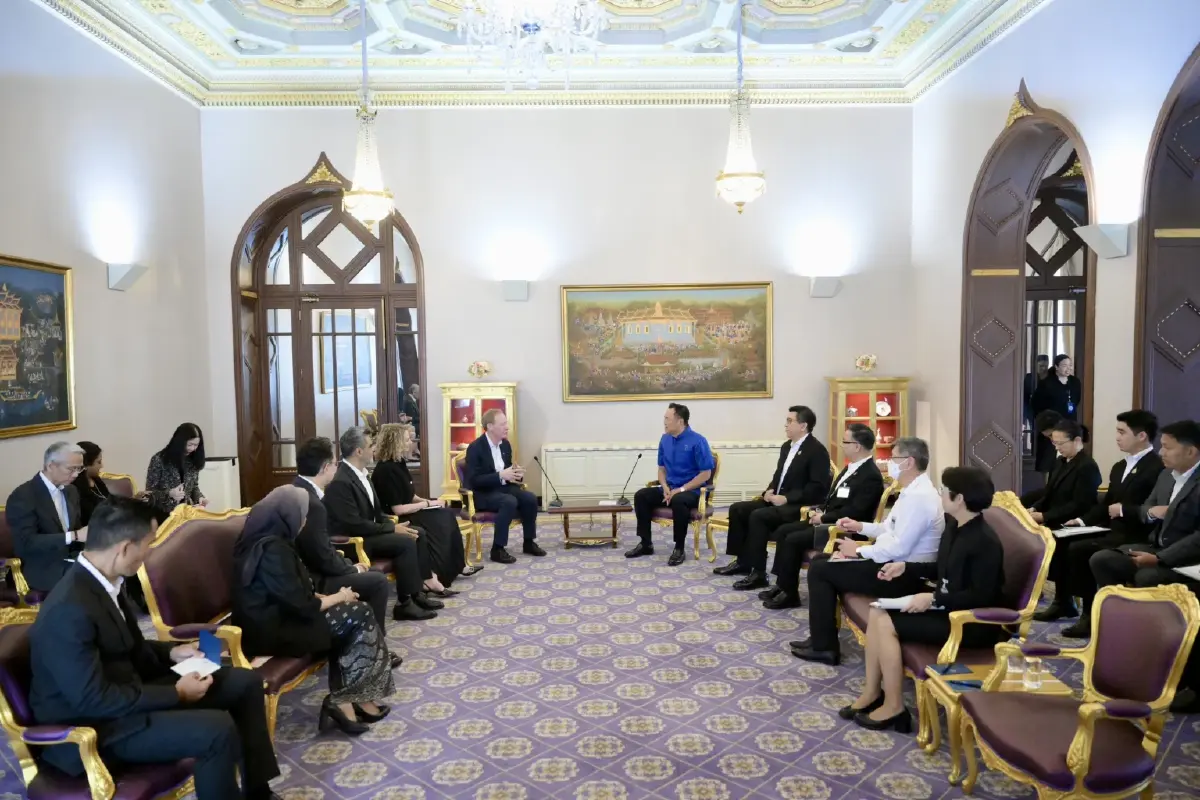 'ไมโครซอฟท์' พบ 'อนุทิน' พร้อมลงทุนไทย 3 หมื่นล้าน ใน 2 ปี หนุนฮับ AI ภูมิภาค