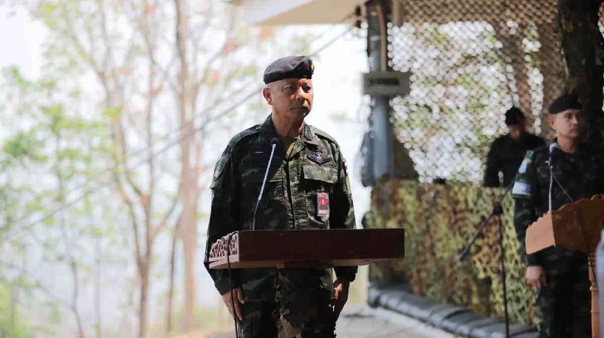 'รอง มทภ. 3' ตรวจเข้มฝึกกองพันเคลื่อนที่เร็ว รับมือภัยคุกคามรูปแบบใหม่