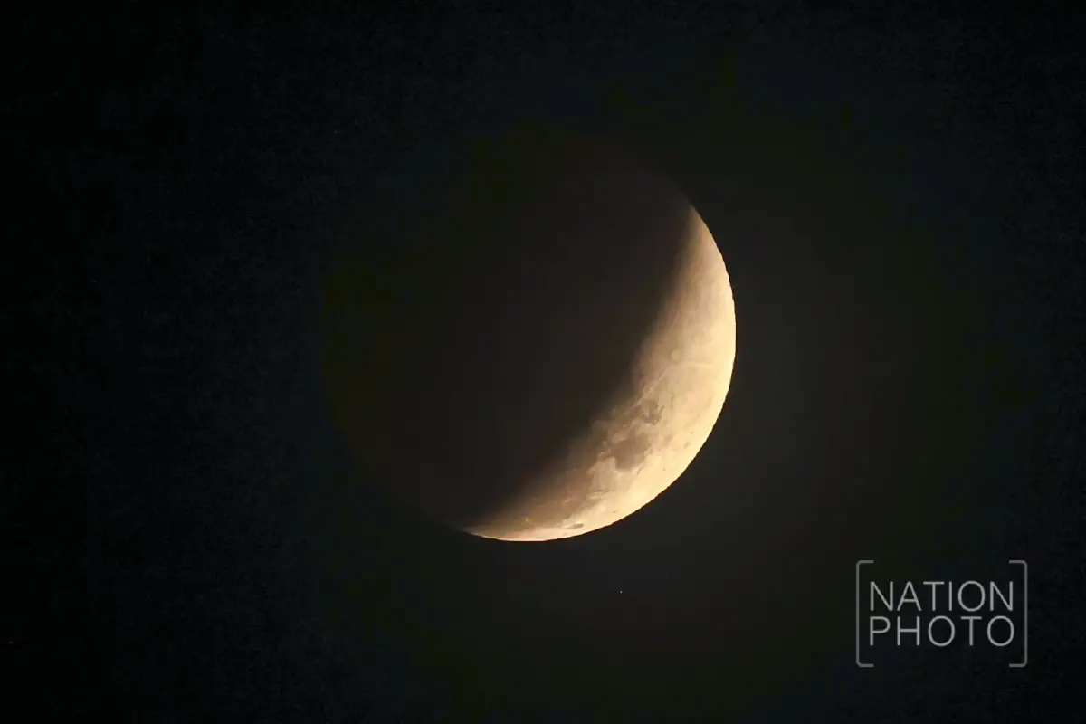 ชมภาพปรากฏการณ์ 'จันทรุปราคาเต็มดวง' วันมาฆบูชา 3 มีนาคม 2569