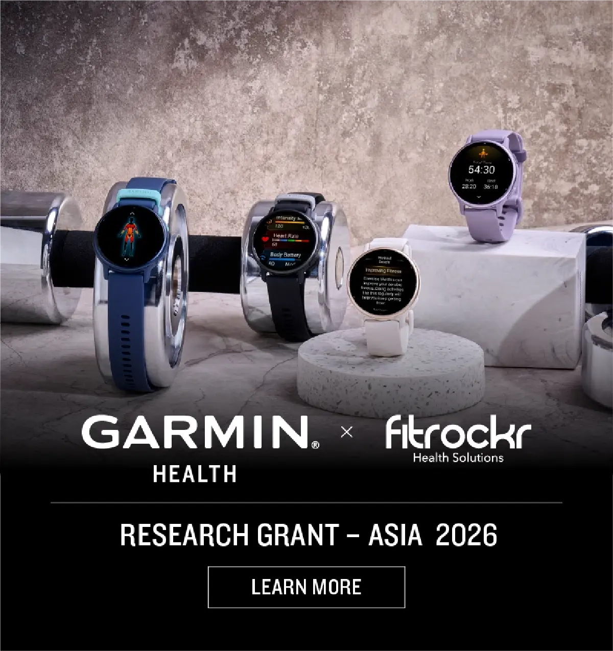 Garmin Health จับมือ Fitrockr ปิดตัวโครงการ Asia Research Grant 2026 หนุนงานวิจัยสุขภาพยุคใหม่