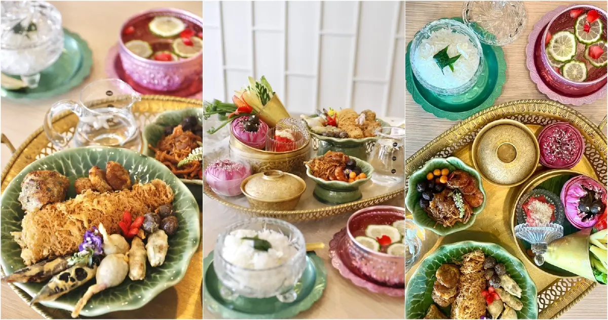 ข้าวแช่น้ำตาลต่ำ! ข้าว กข 43 ในสำรับดับร้อนสายเฮลตี้จากนาราคูซีน