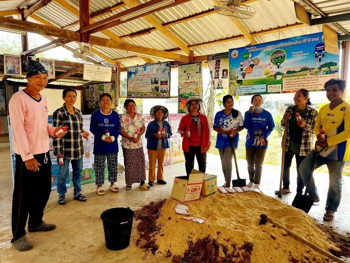 กรมพัฒนาที่ดิน  หนุนเกษตรกร 2.5 แสนราย ทำเกษตรอินทรีย์  PGS  เป้า 2 ล้านไร่