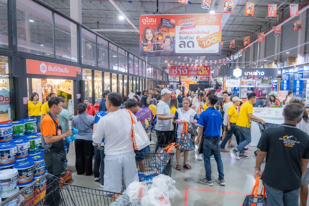 ดูโฮม ปักหมุดเมืองสี่แคว ฉลองเปิด 'สาขานครสวรรค์' ประตูสู่ภาคเหนือ