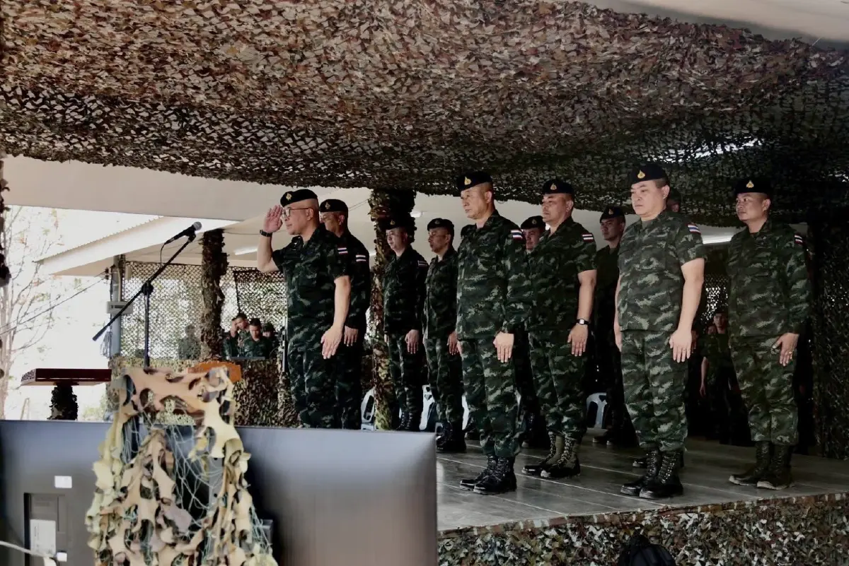 'รอง มทภ. 3' ตรวจเข้มฝึกกองพันเคลื่อนที่เร็ว รับมือภัยคุกคามรูปแบบใหม่