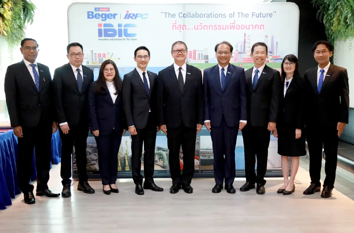 ไออาร์พีซี ผนึก เบเยอร์ จัดตั้ง 'ไอบีไอซี' รุกธุรกิจสีและสารเคลือบโครงสร้างเหล็ก