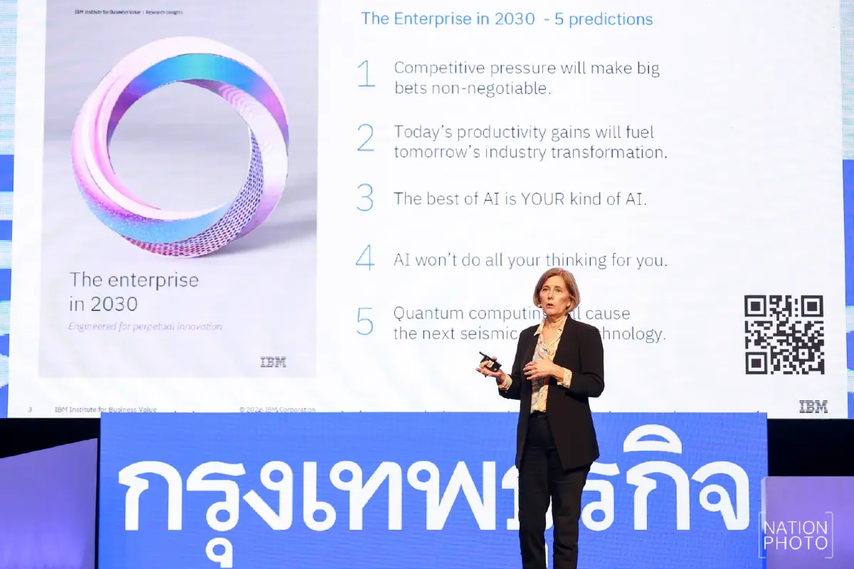 IBM แนะองค์กรเร่งลงทุน AI ก่อนปี 2030 แม้ผู้บริหาร 24% ยังไม่เห็นแหล่งรายได้ใหม่