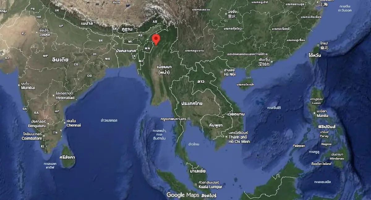 เขย่าขวัญชายแดน เมียนมาแผ่นดินไหว 4.5 จับตาแรงสั่นจ่อ แม่ฮ่องสอน