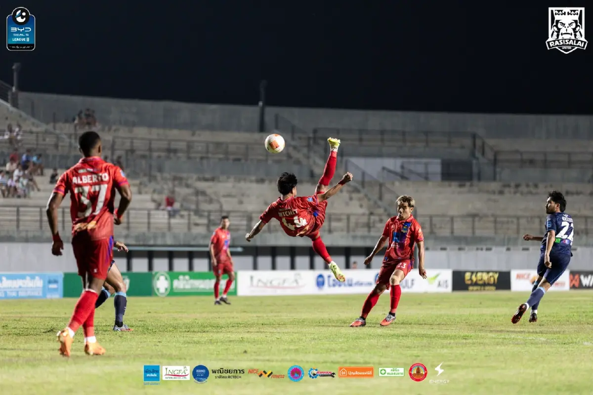 สูตรสำเร็จ ราษีไศล ยูไนเต็ด เลื่อนชั้นสู่ไทยลีก 1 จากทีมไทบ้านสู่ลีกสูงสุด