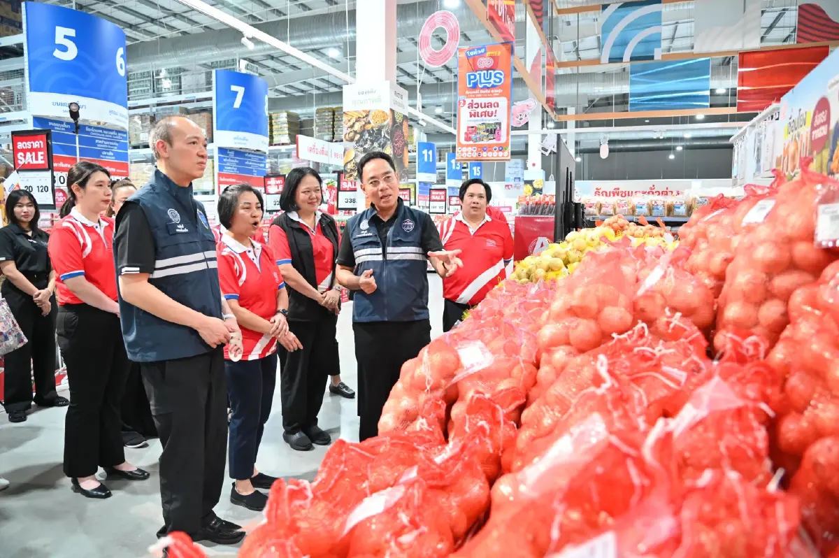 กรมการค้าภายใน รุกมาตรการ 'พืช 3 หัว' ดึงห้างรับซื้อ 6,500 ตัน ช่วยพยุงราคาเกษตรกร