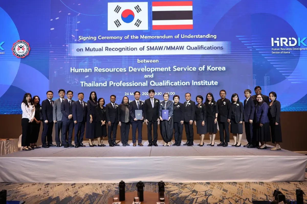 โอกาสทองช่างเชื่อม! ไปเกาหลีใต้ G2G ไร้ค่านายหน้า แค่มีใบเซอร์ TPQI