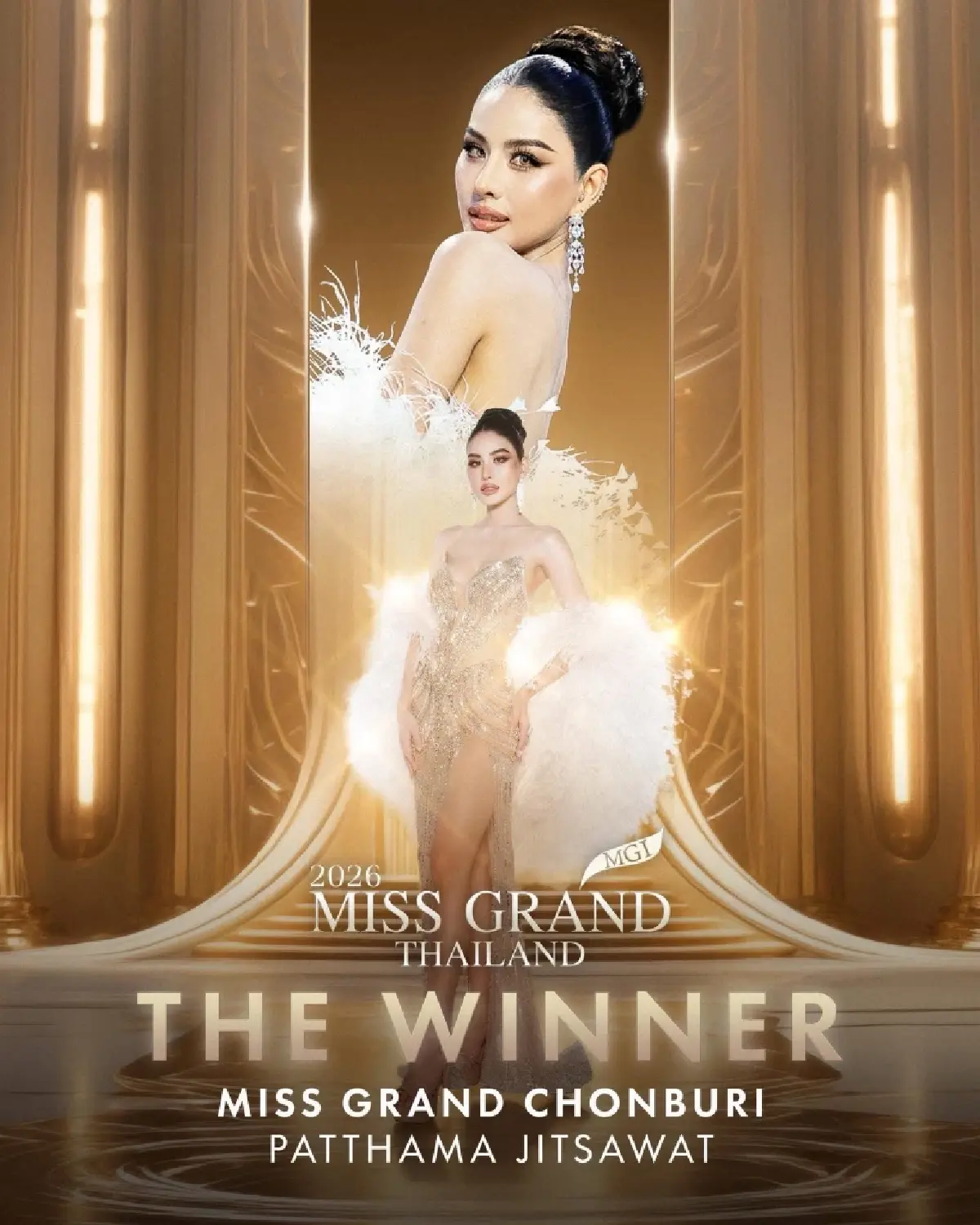 หนิง ปัทมา คว้ามง Miss Grand Thailand คนที่ 14 ของประเทศไทย
