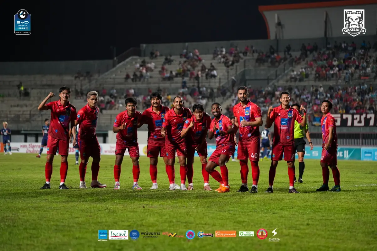 สูตรสำเร็จ ราษีไศล ยูไนเต็ด เลื่อนชั้นสู่ไทยลีก 1 จากทีมไทบ้านสู่ลีกสูงสุด
