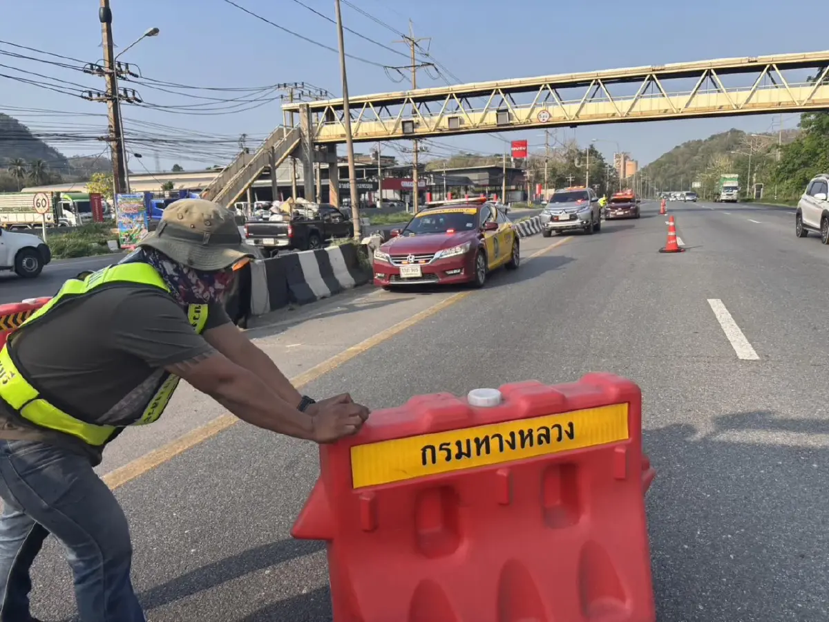 ปิดถนนมิตรภาพ ช่วงแก่งคอย 9 ชั่วโมงทั้งวัน ระวังรถติด ขาเข้า กทม.