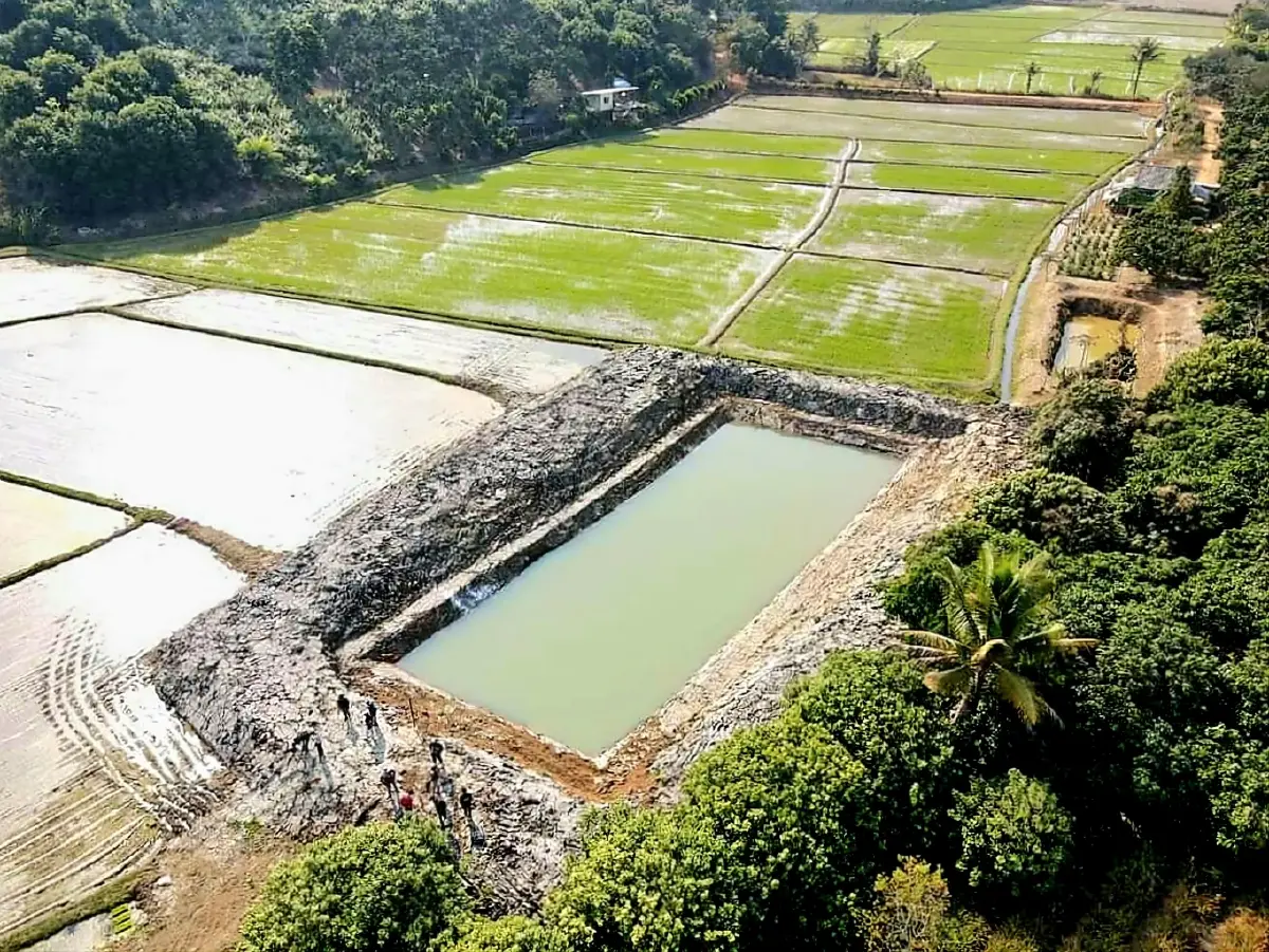 กรมพัฒนาที่ดินขุดสระ 1,260 ลบ.ม. แก้ภัยแล้งนอกเขตชลประทาน