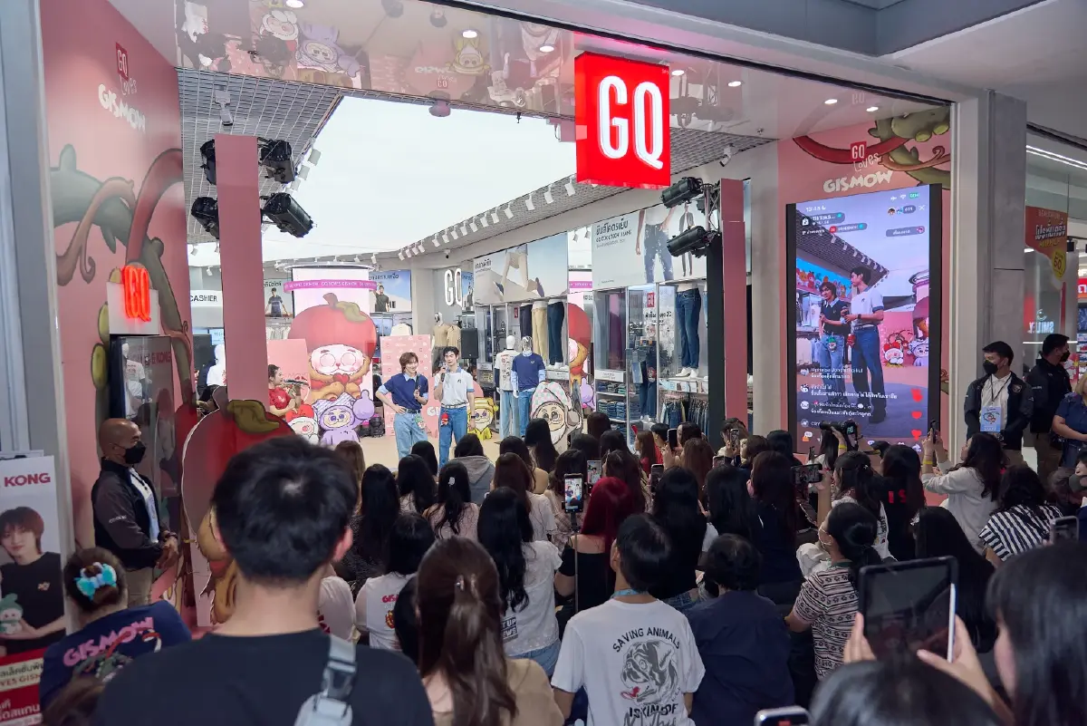 โทมัส-ก้อง เสิร์ฟโมเมนต์สุดฟิน ในงาน GQ x GISMOW ที่ Mega Bangna