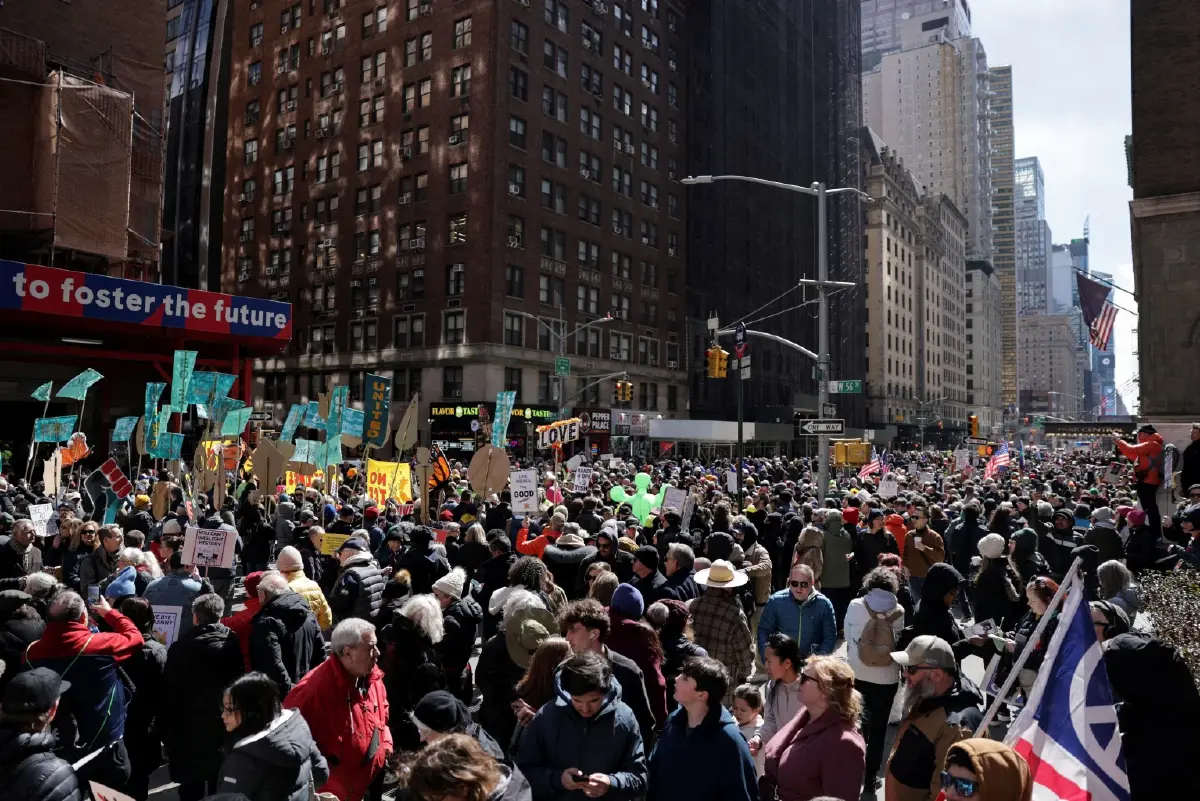 อเมริกันประท้วง "No King" 2,300 จุดทั่วสหรัฐ ต้านทรัมป์ 'เนรเทศคน-ทำสงครามอิหร่าน'