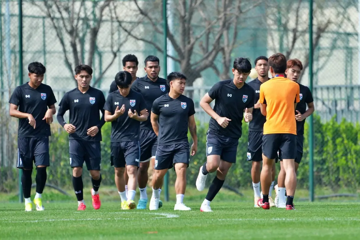 LIVE ถ่ายทอดสดฟุตบอล U23 'ไทย พบ เวียดนาม' ดูบอลสด อุ่นเครื่อง 4 เส้า
