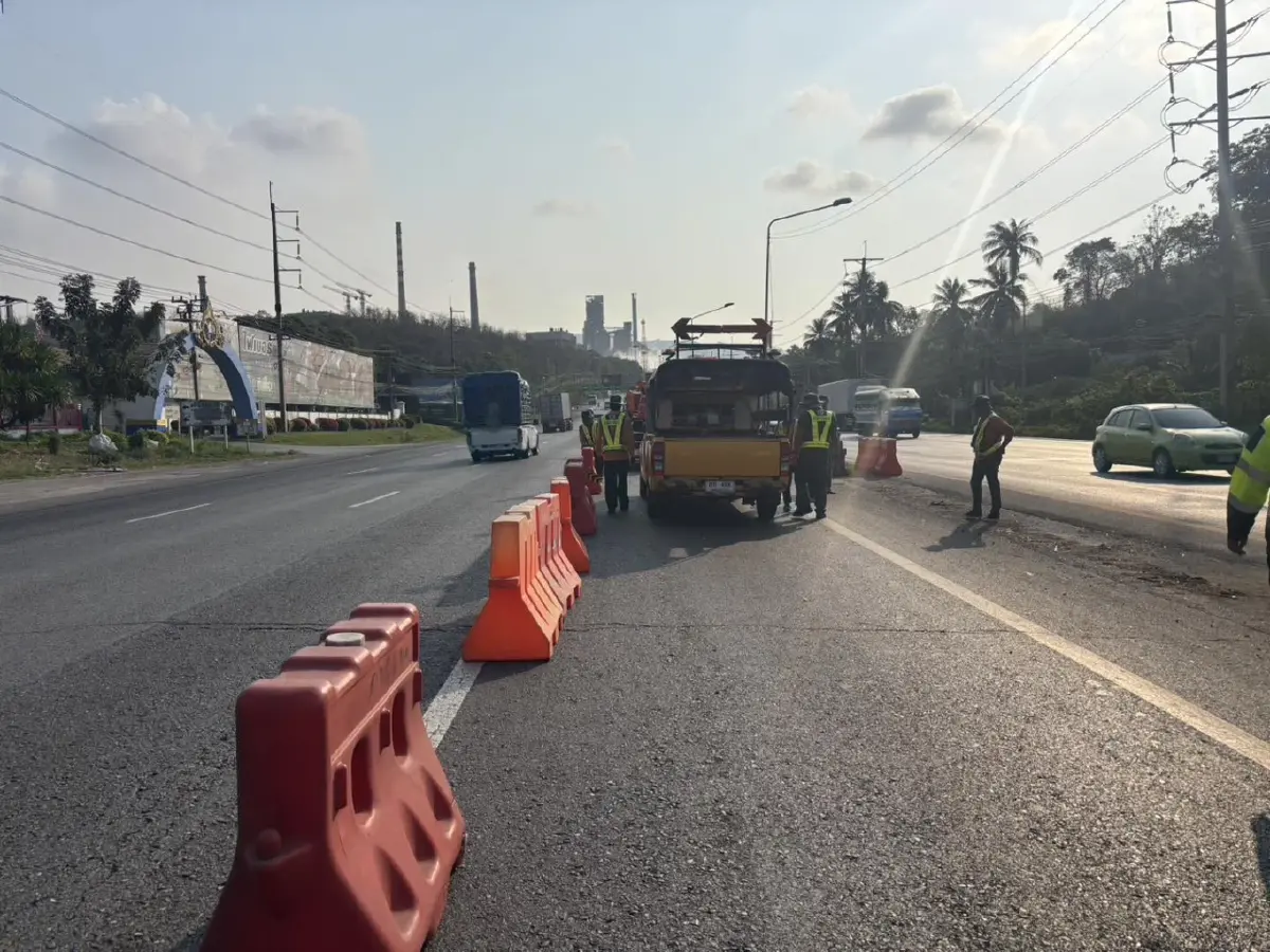 ปิดถนนมิตรภาพ ช่วงแก่งคอย 9 ชั่วโมงทั้งวัน ระวังรถติด ขาเข้า กทม.