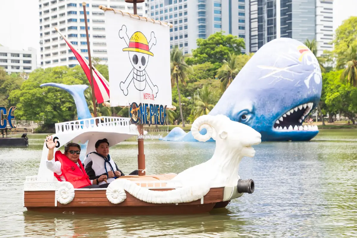 เนรมิตสวนลุมพินีสู่โลก One Piece ต้อนรับซีรีส์ภาคใหม่ ‘วันพีซ : มุ่งหน้าสู่แกรนด์ไลน์’ ของ Netflix