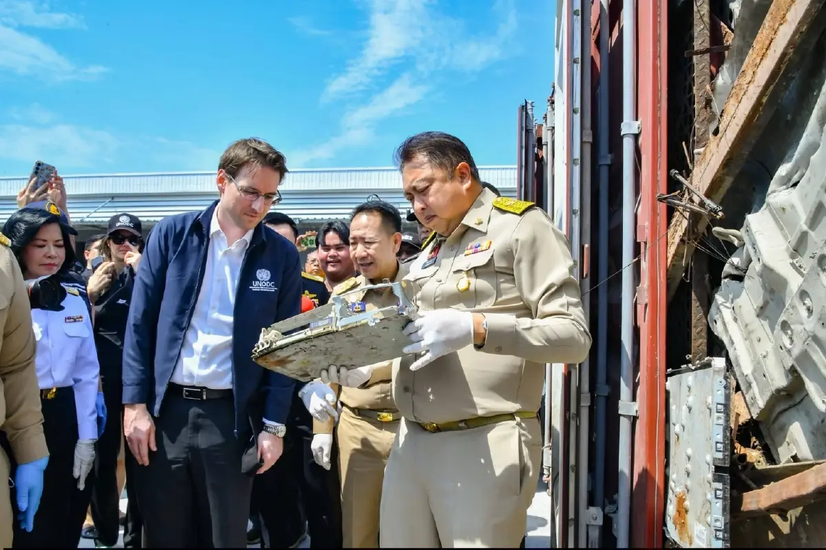 UNODC ชมไทย 'ไม่เป็นถังขยะโลก' ยึด e-waste ผิดกฎหมาย ปราบเครือข่ายข้ามชาติ