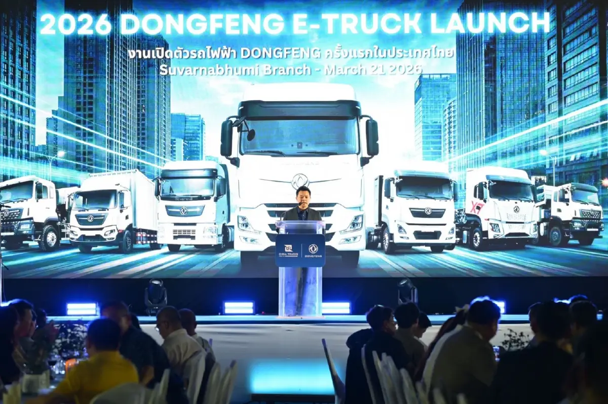 ‘ไชน่า ทรัคส์’ รุกรถบรรทุก อีวี ส่ง ‘ตงเฟิง’ ลุยตลาด 6 ล้อ - หัวลาก