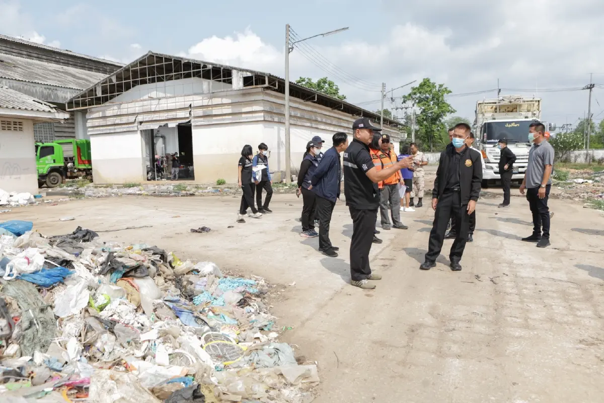 รุดตรวจบ่อขยะ เฝ้าระวังอัคคีภัยช่วงอากาศร้อนจัด