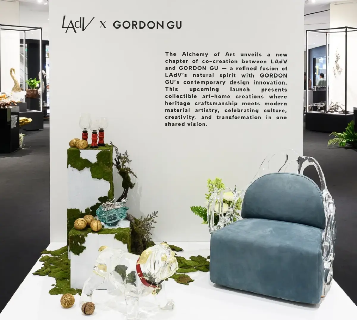 'LAdV x GORDON GU' เมื่อธรรมชาติหลอมรวมกับ 'กลาเซียร์คริสตัล'