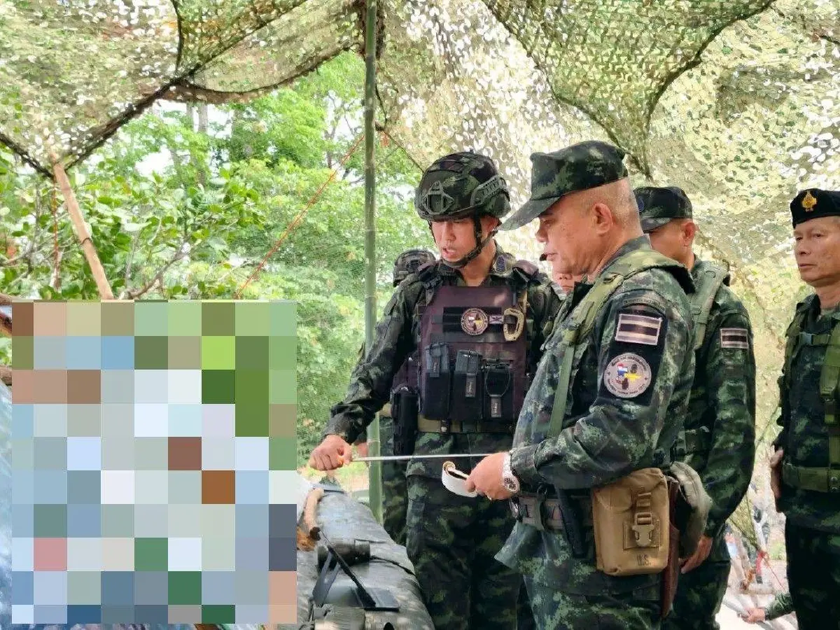 แม่ทัพภาค 2 ตรวจชายแดนไทย-กัมพูชา ย้ำกำลังพลคือหัวใจ
