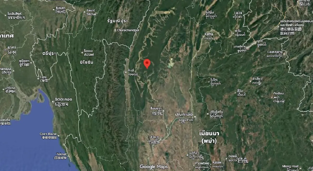 เขย่าแรง เมียนมาแผ่นดินไหว ขนาด 4.3 สั่นสะเทือนใกล้ไทย แม่ฮ่องสอน