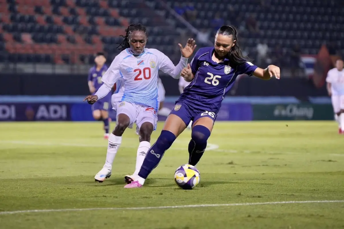 ผลบอล 'ฟุตบอลหญิงไทย' ชนะ 'ดีอาร์ คองโก' 2-0 คว้าแชมป์ FIFA Series 2026