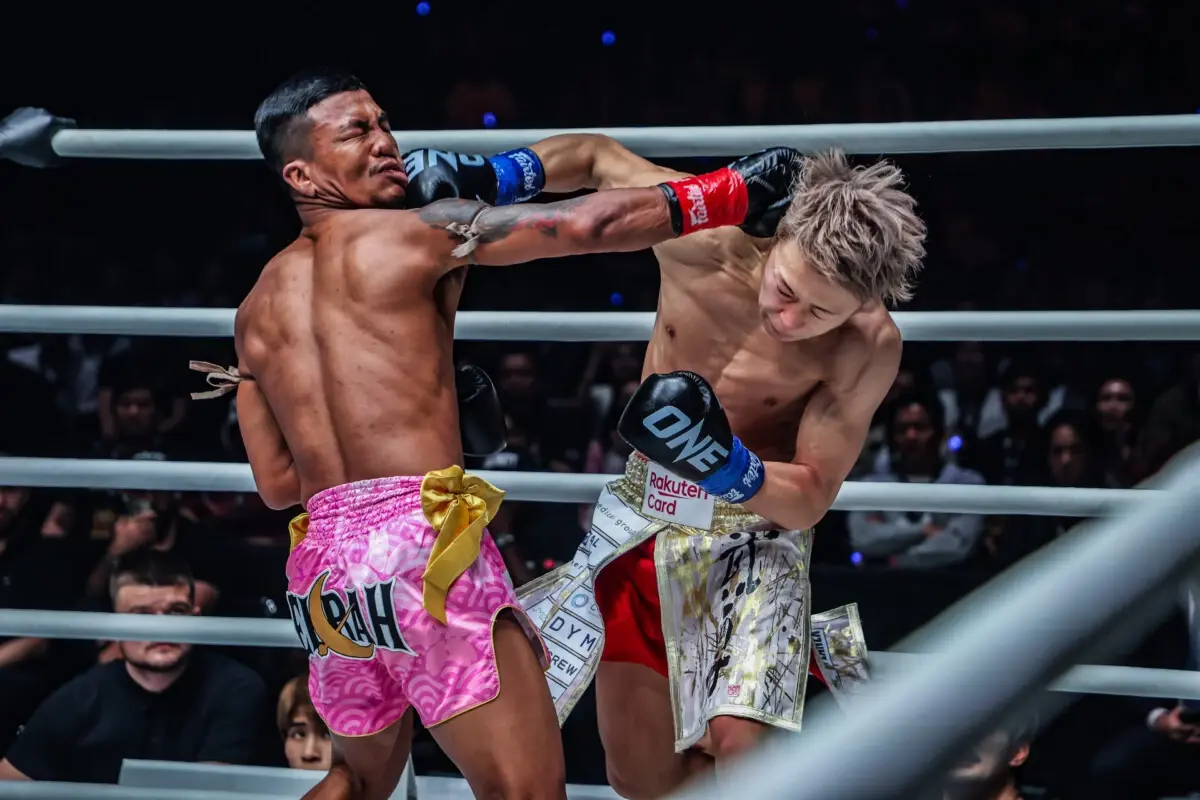 'รถถัง VS ทาเครุ' ผ่านตาชั่งฉลุย รีแมตช์มวย คู่หยุดโลก ONE SAMURAI 1