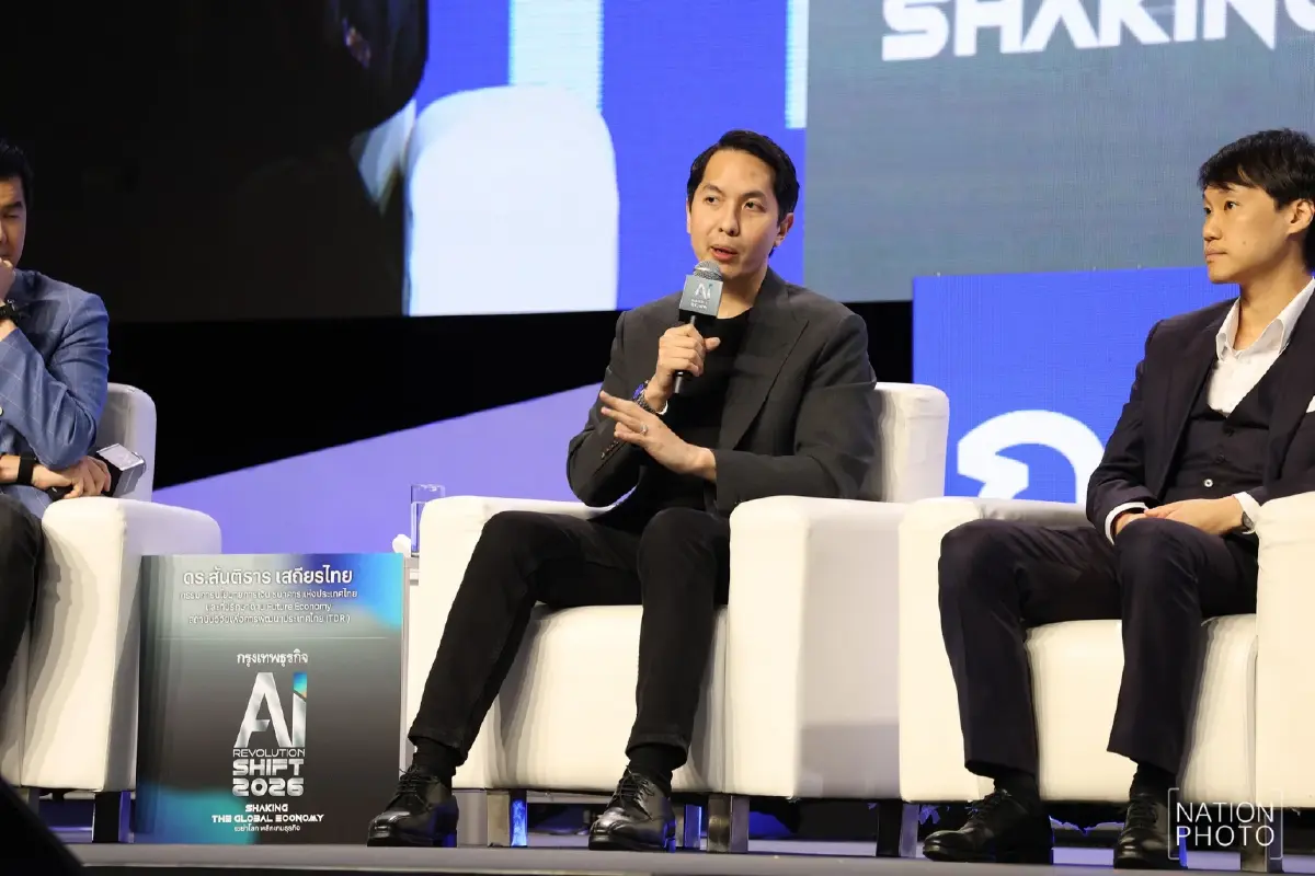 เก็บตกภาพบรรยากาศงานสัมมนา กรุงเทพธุรกิจ AI Revolution SHIFT 2026