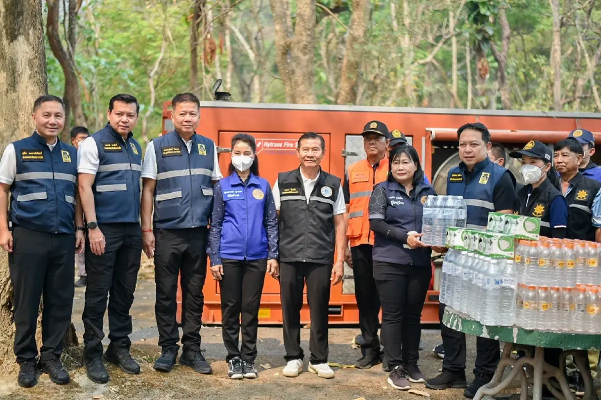 ปภ. ลุยสร้าง 'ป่าเปียก' สกัดไฟป่าเชิงรุก ลดฝุ่น PM2.5 ภาคเหนือ