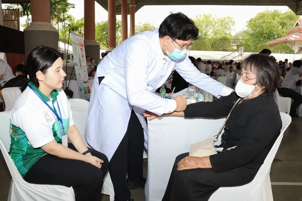 สมเด็จเจ้าฟ้าฯ กรมพระศรีสวางควัฒนฯ ทรงเสด็จเยี่ยมหน่วยแพทย์ พอ.สว.