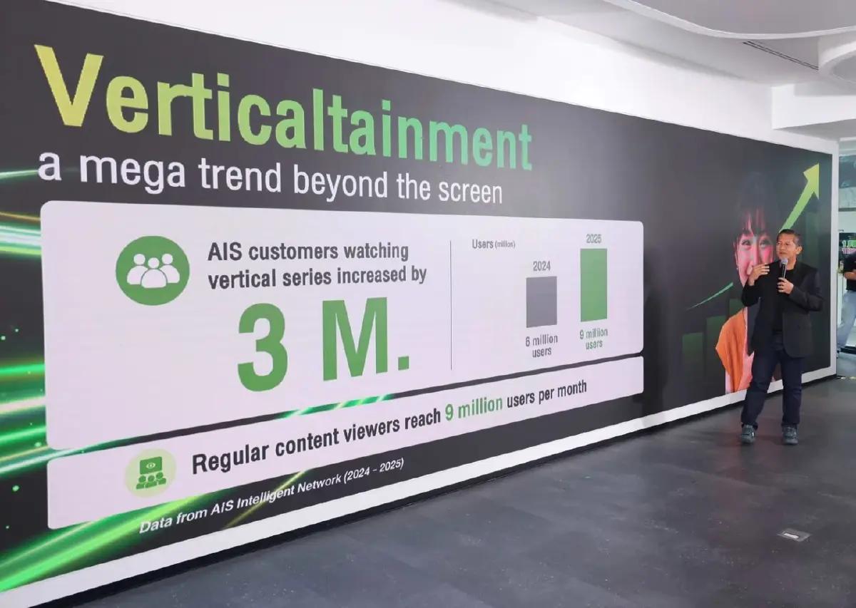 AIS ลุยตลาดซีรีส์แนวตั้ง ผนึก ReelShort ดันแพ็กเกจ 39 บาทเสิร์ฟลูกค้า